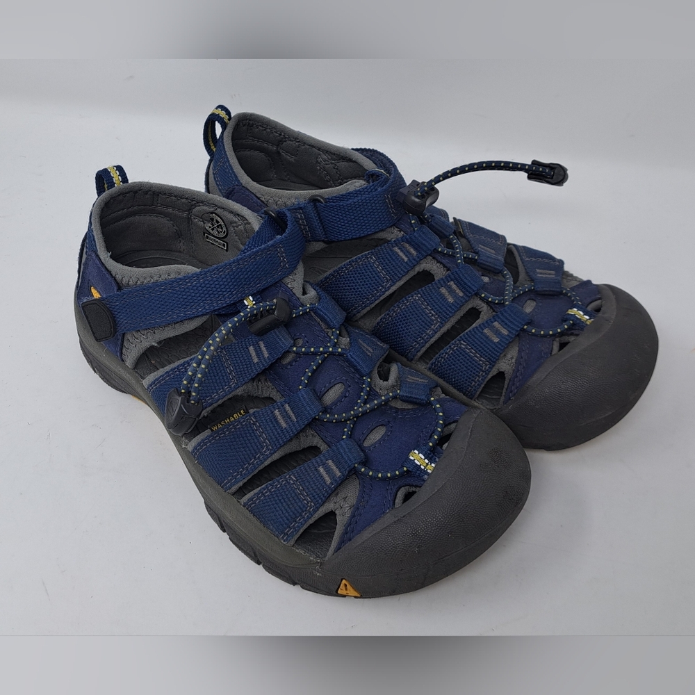 Keen Big Kids Girls Boys Newport H2 Hiking Water Sandals Blue 3 US / 35 EU 22CM